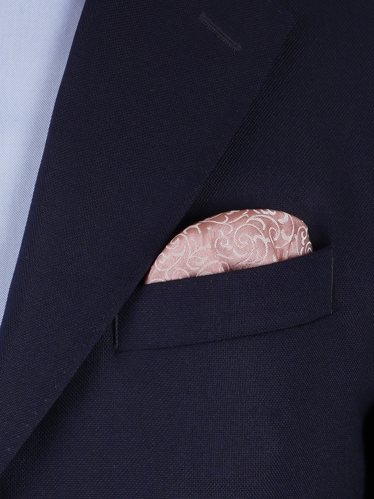 Vanharoosa silkkisolmio & taskuliina