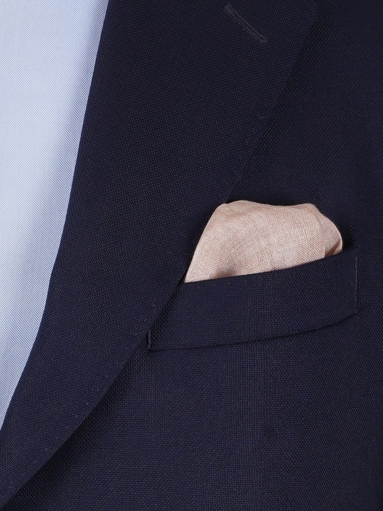 Sandbeige lommeklud Lino