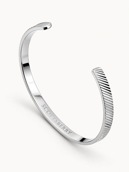 Armbånd bangle | Helix cuff sølv