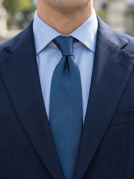 Navy tie
