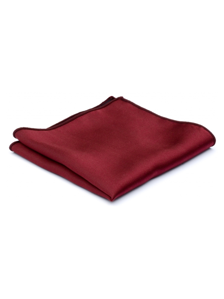 Burgundy handkerchief