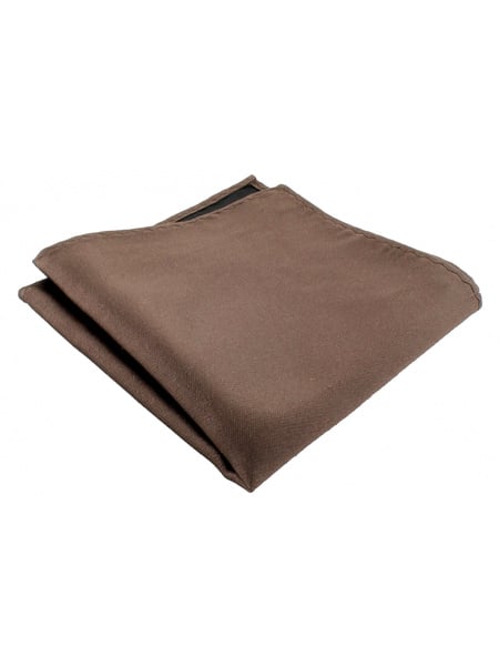 Dark brown handkerchief