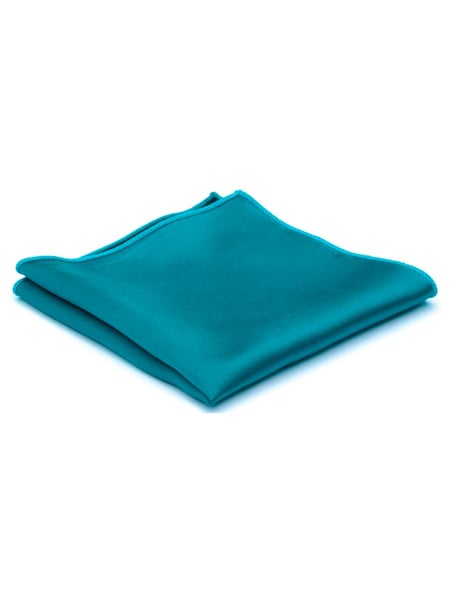 Teal handkerchief