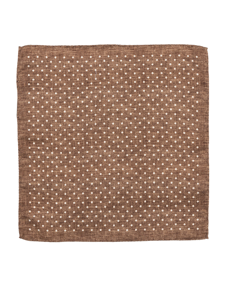 Brun prickig näsduk