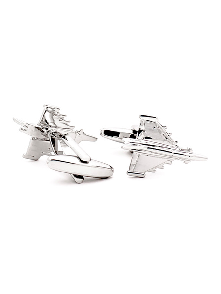 Cufflinks Fighter plane