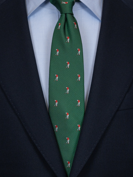 Green tie Golf