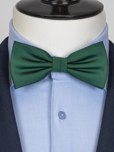 Dark green bow tie