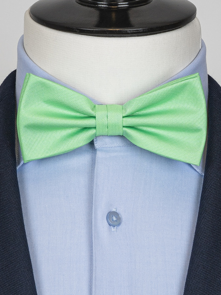 Mint green bow tie