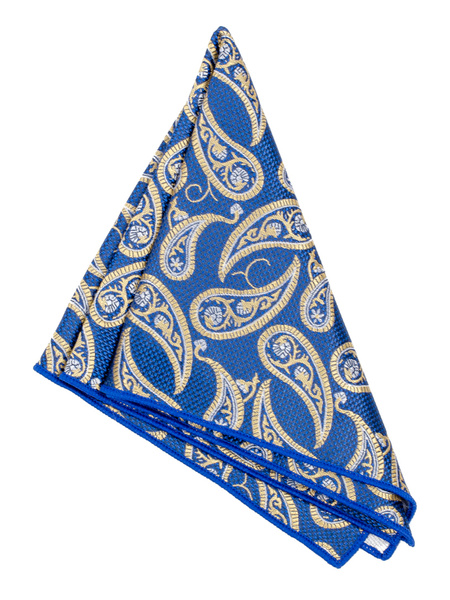 Blue paisley handkerchief | Scottsberry