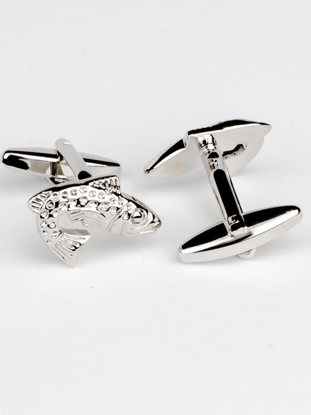 Cufflinks fish