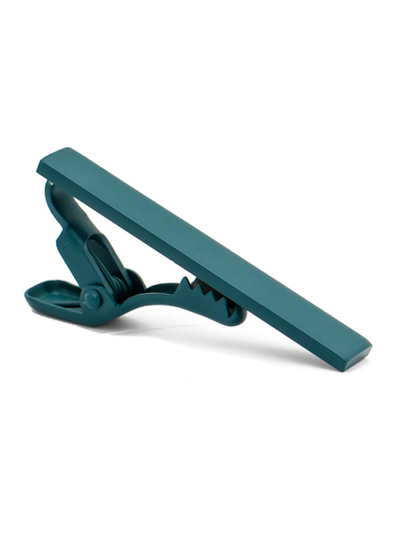 Green tie clip