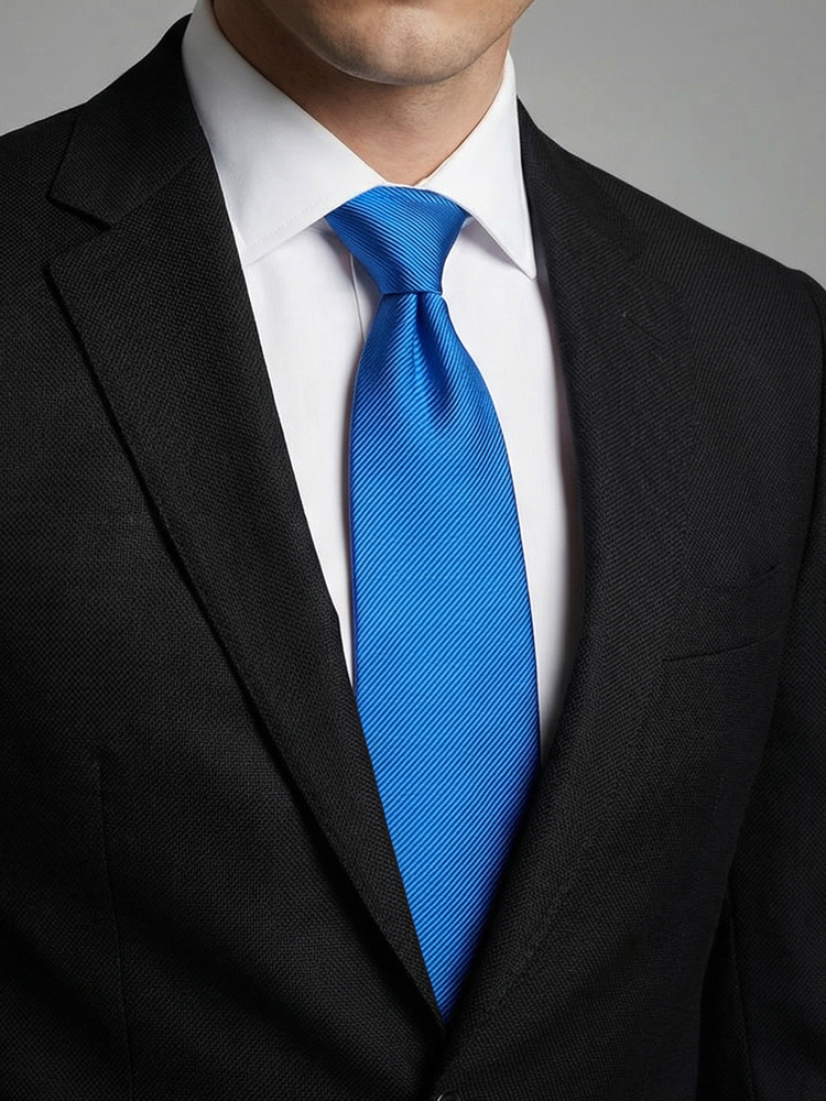 Safirno plava kravata