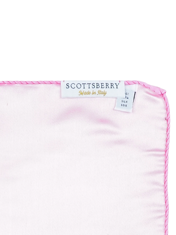 Vaaleanpunainen taskuliina