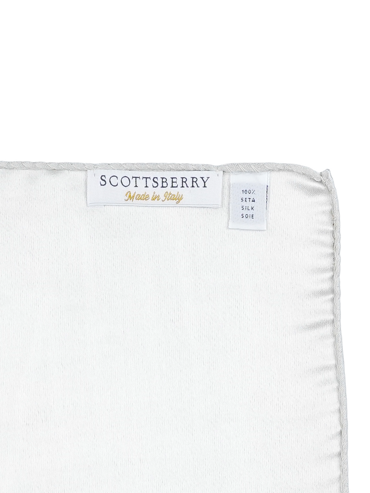 Ανοιχτό ασημί Μαντήλι τσέπης