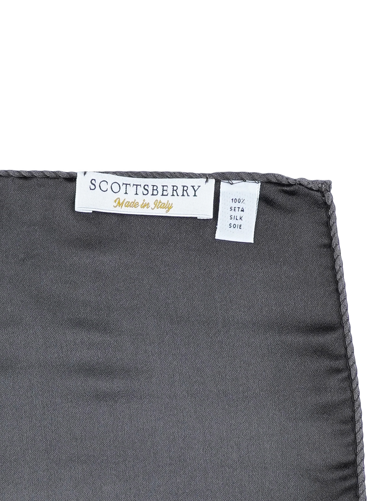 Σκούρο γκρι Μαντήλι τσέπης