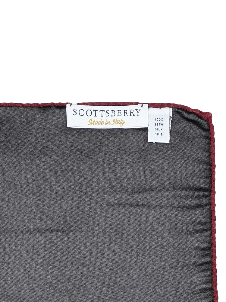 Burgundy handkerchief