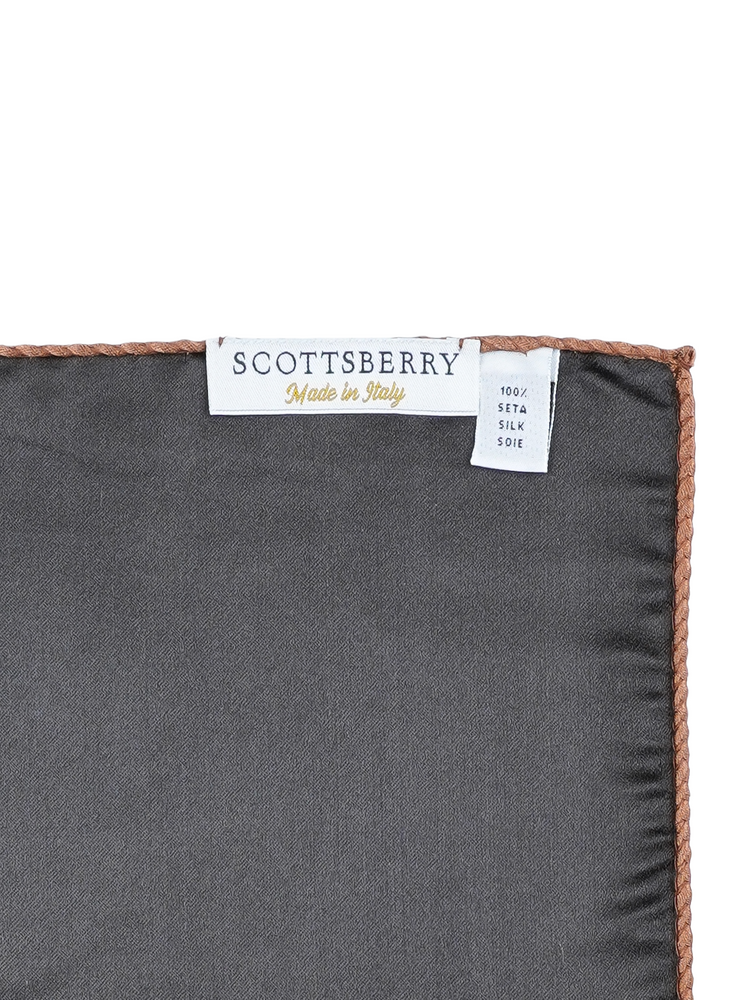 Pochette da taschino marrone chiaro