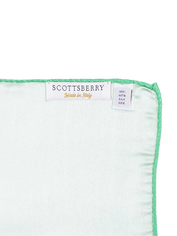 Lys grønn lommetørkle