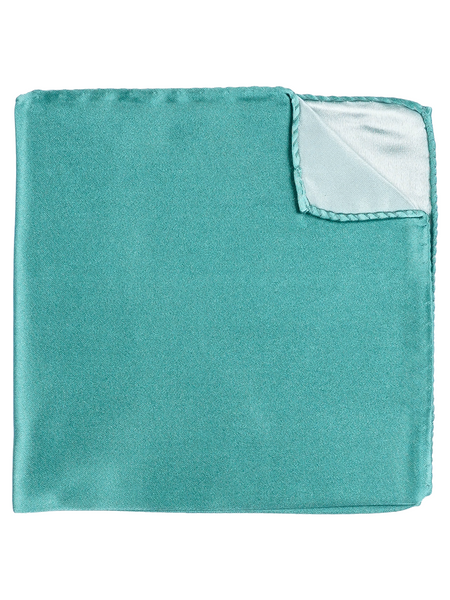 Pañuelo de bolsillo verde menta oscuro