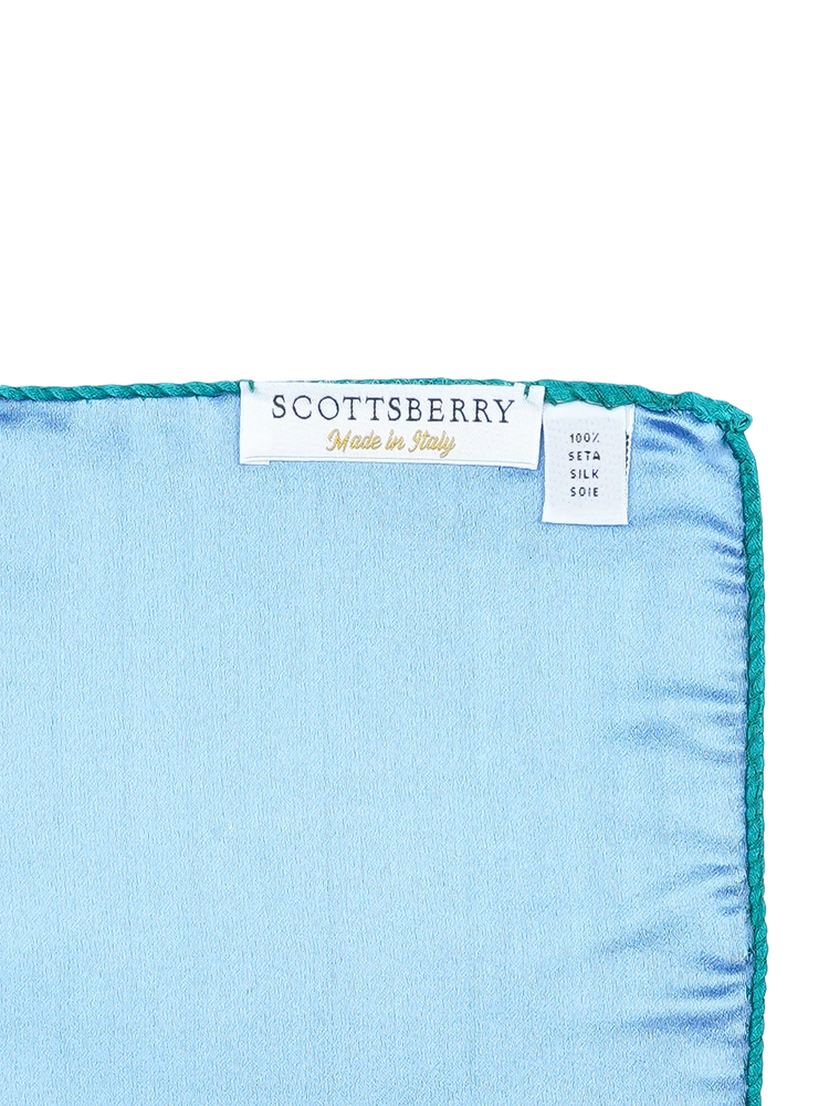 Petrolfärgad näsduk