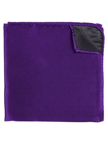 Pañuelo de bolsillo morado oscuro