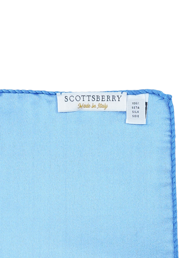 Batistă de buzunar albastru ocean