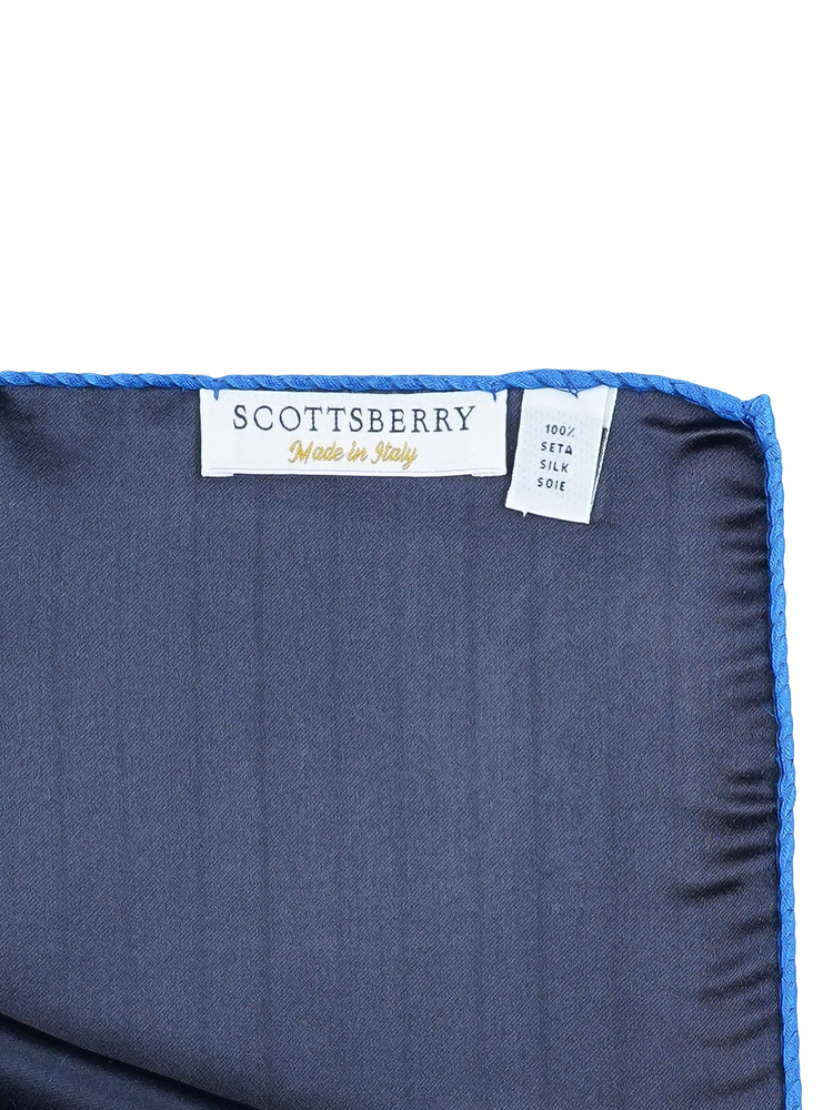 Batistă de buzunar albastru safir