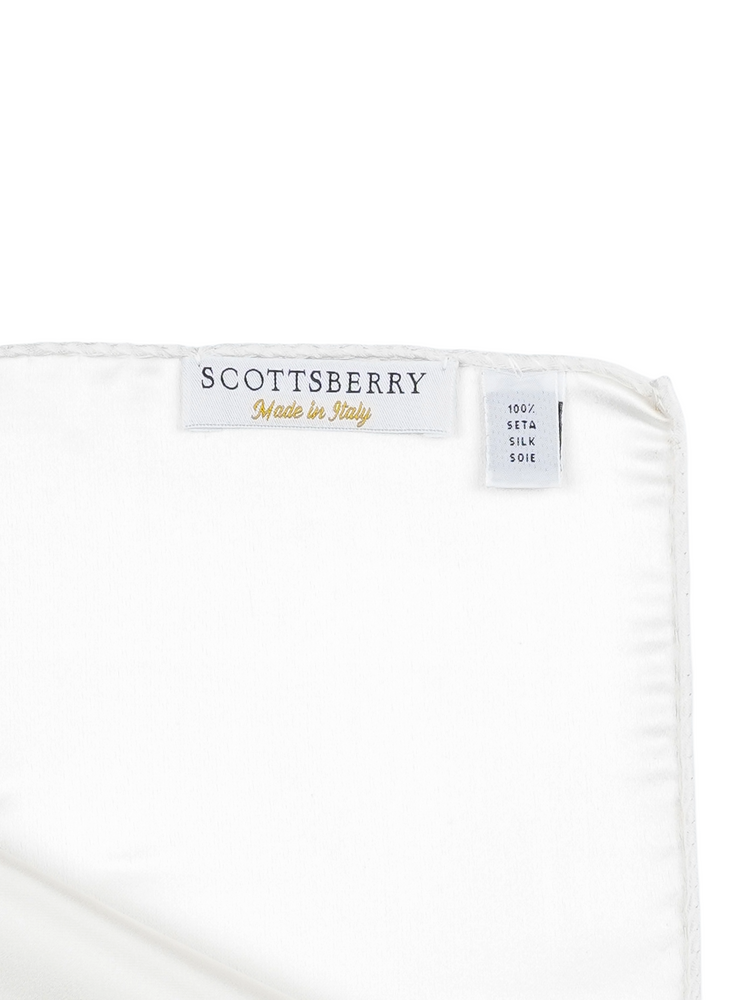 Biela vreckovka do saka