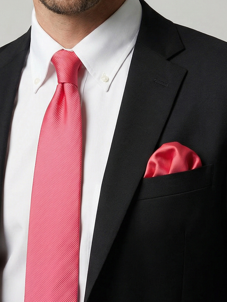 Koraljna kravata i rupčići