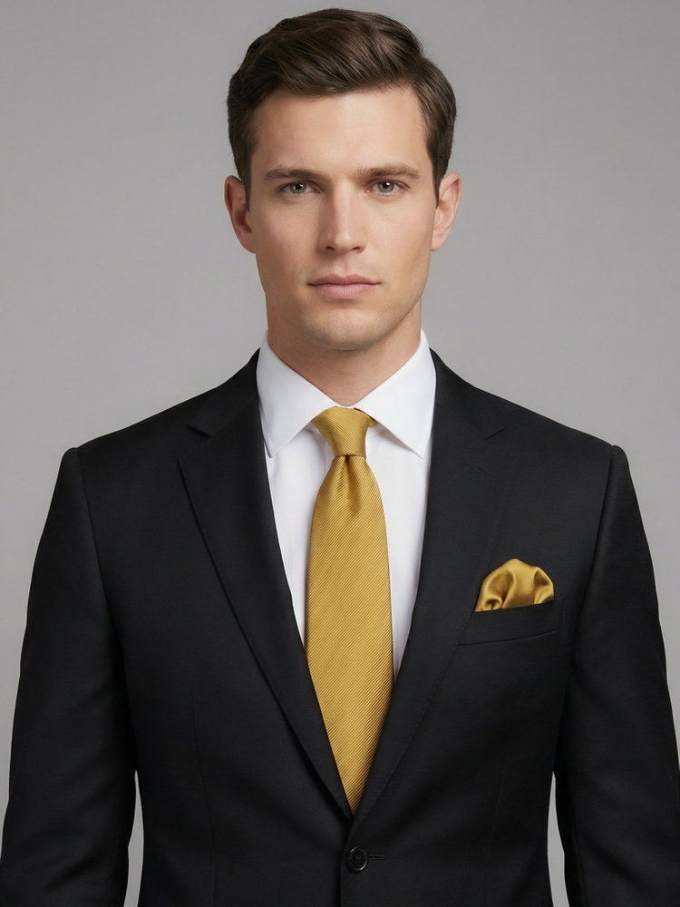 Guld slips & näsduk