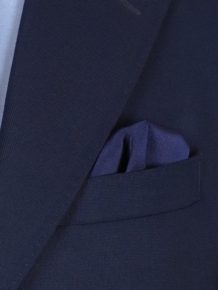 Midnattsblå slips & lommetørkle