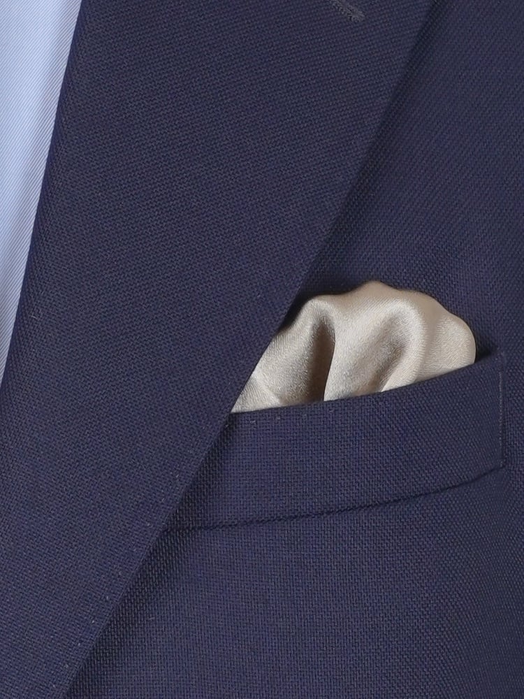 Greige-beige slips & lommeklud