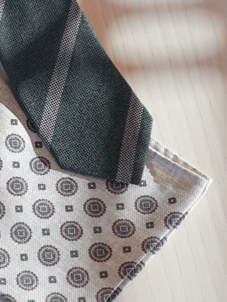 Nyakkendő & díszzsebkendő Monte