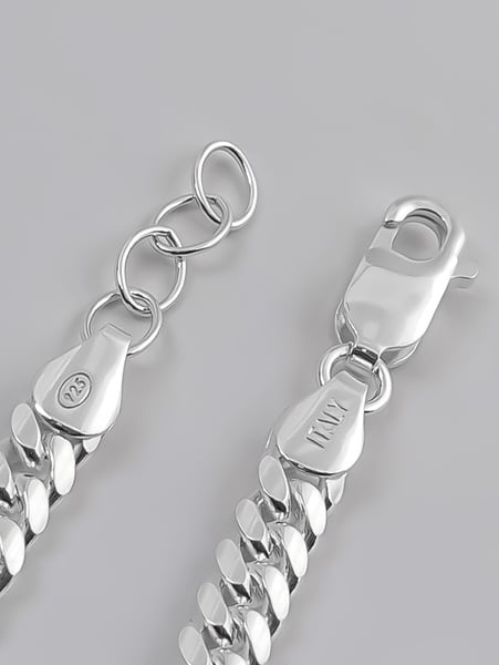 5 mm │ Sterling silver kedjearmband