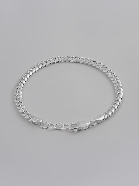 5 mm │ Sterling silver kedjearmband