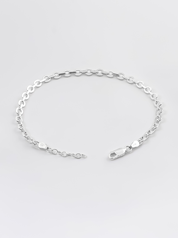 5 mm │ Sterling‑Silber Gliederarmband