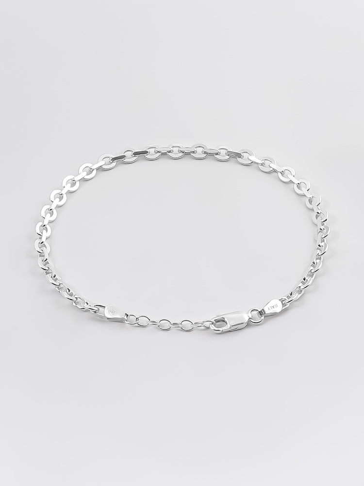 5 mm │ Sterling‑Silber Gliederarmband