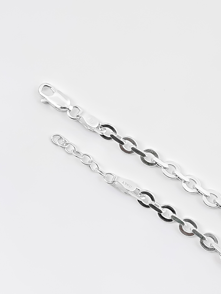5 mm │ Sterling‑Silber Gliederarmband