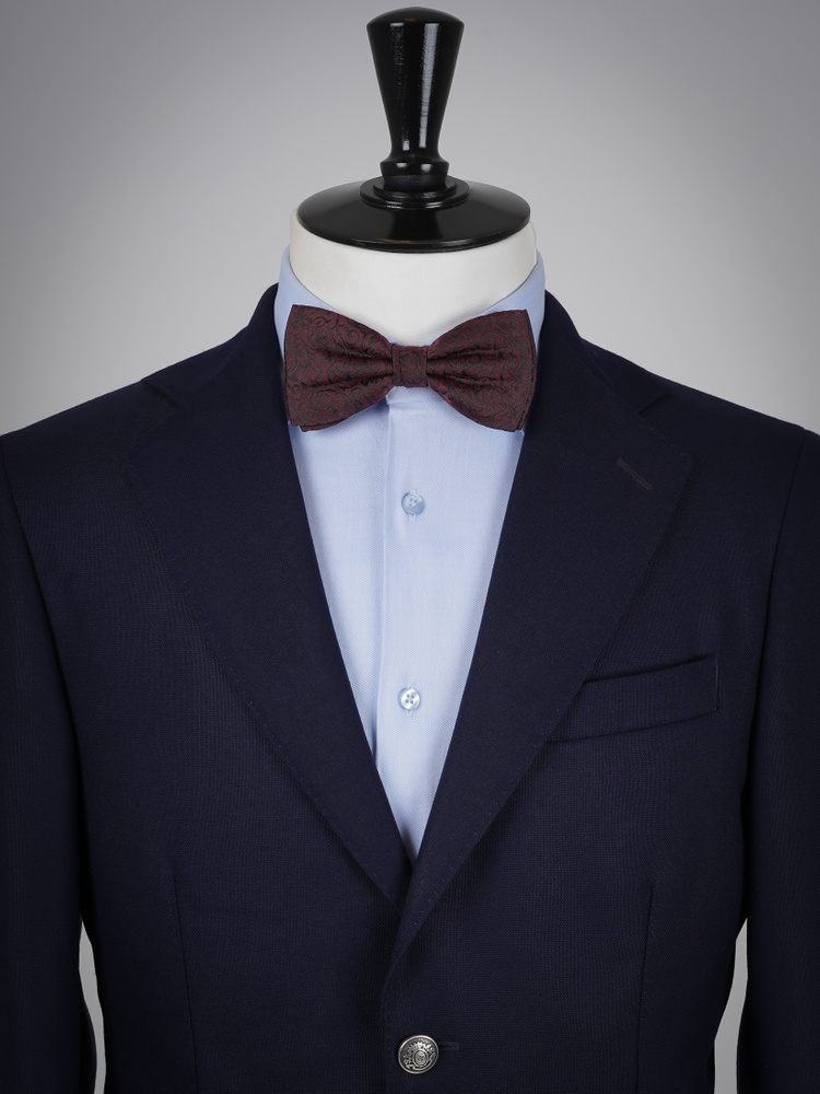 Burgundy bow tie Lusso