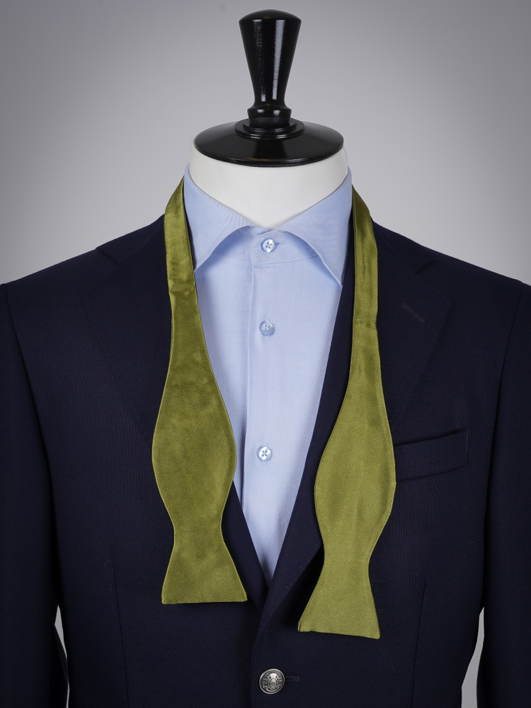 Papion de legat verde măsliniu