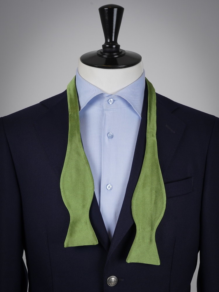 Papion de legat verde măsliniu deschis