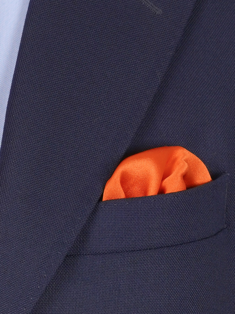 Smal kopparorange slips & näsduk