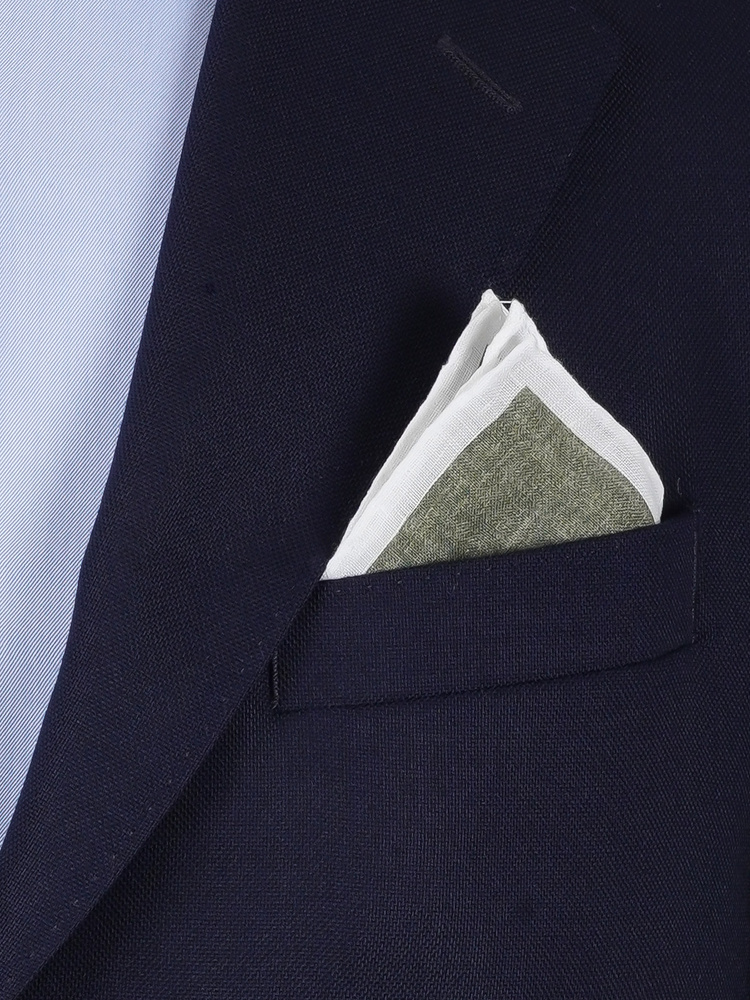 Dark green hanky Lino