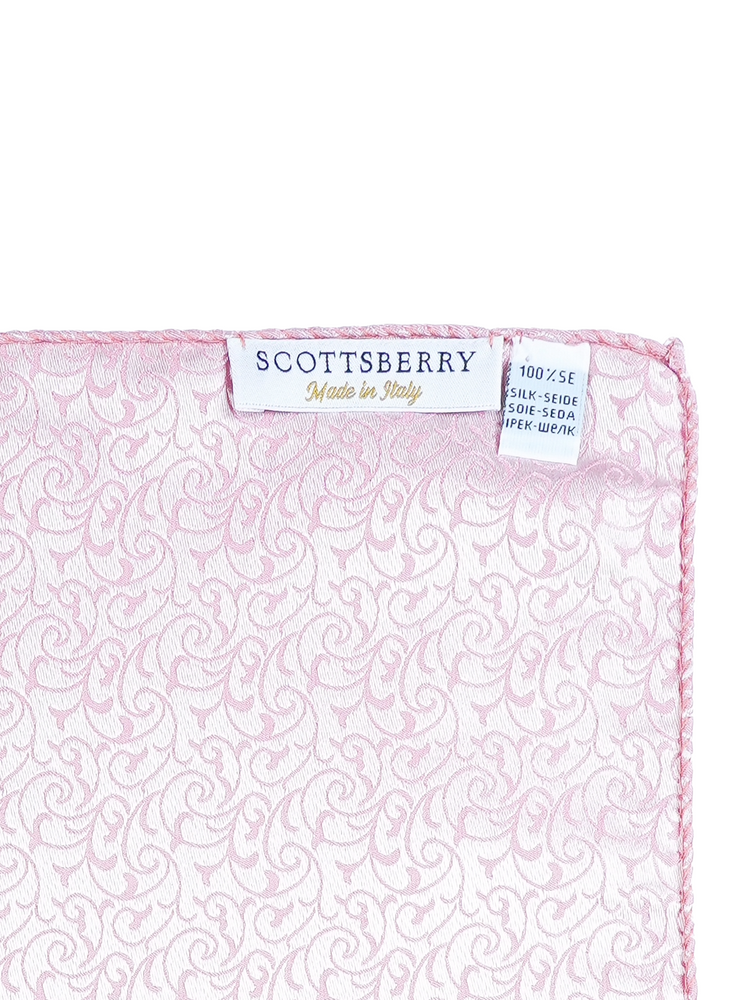 Lyserød lommeklud Lusso