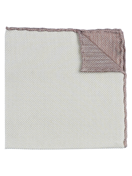 Beige & light brown hanky