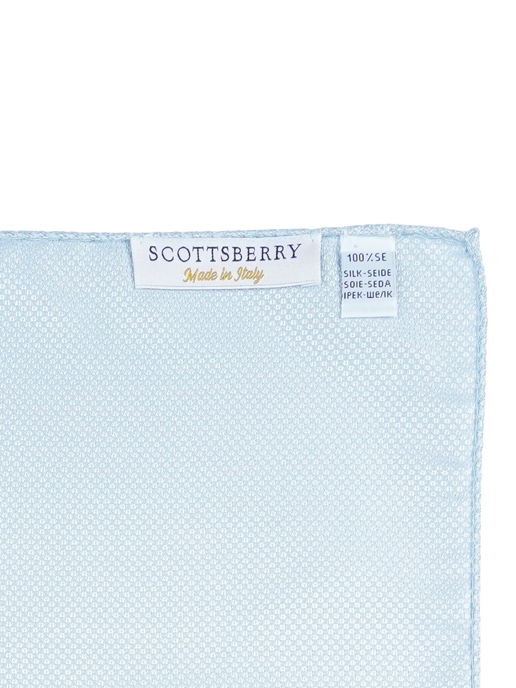 Light blue grenadine hanky