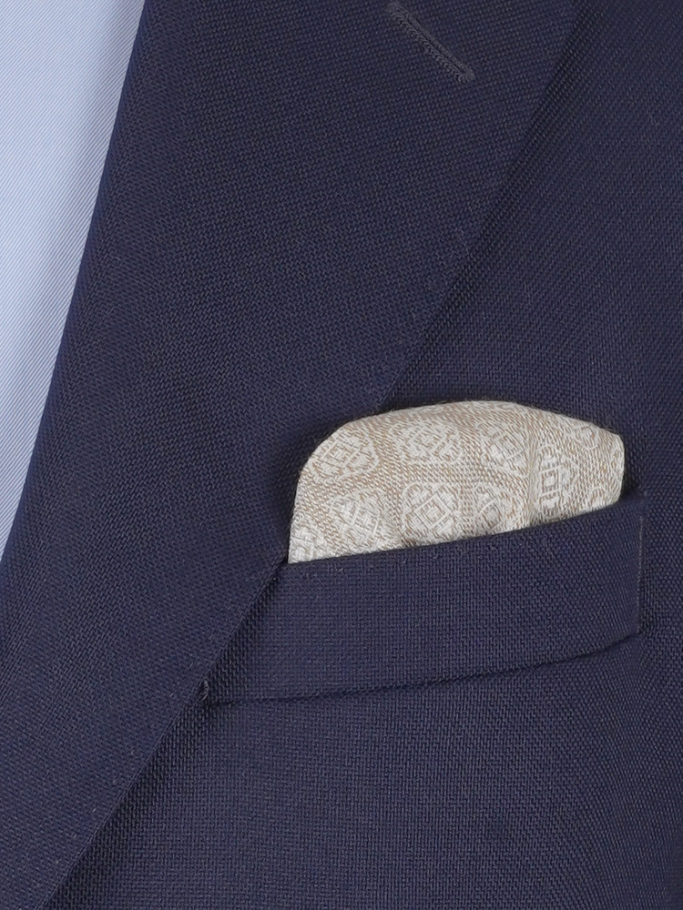 Beige lommeklud Corinaldo