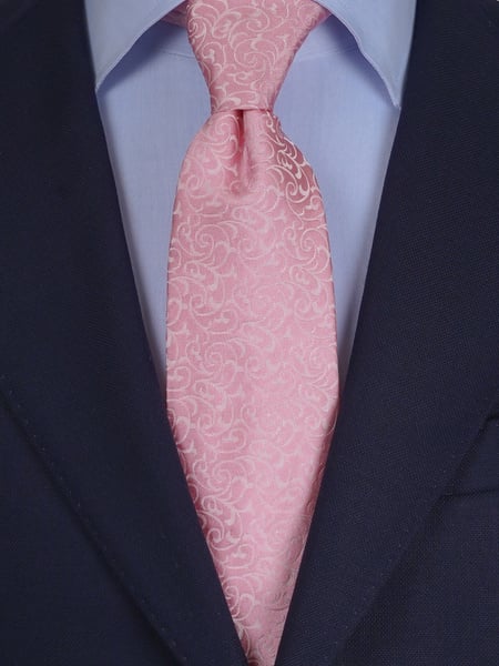 Light pink tie Lusso