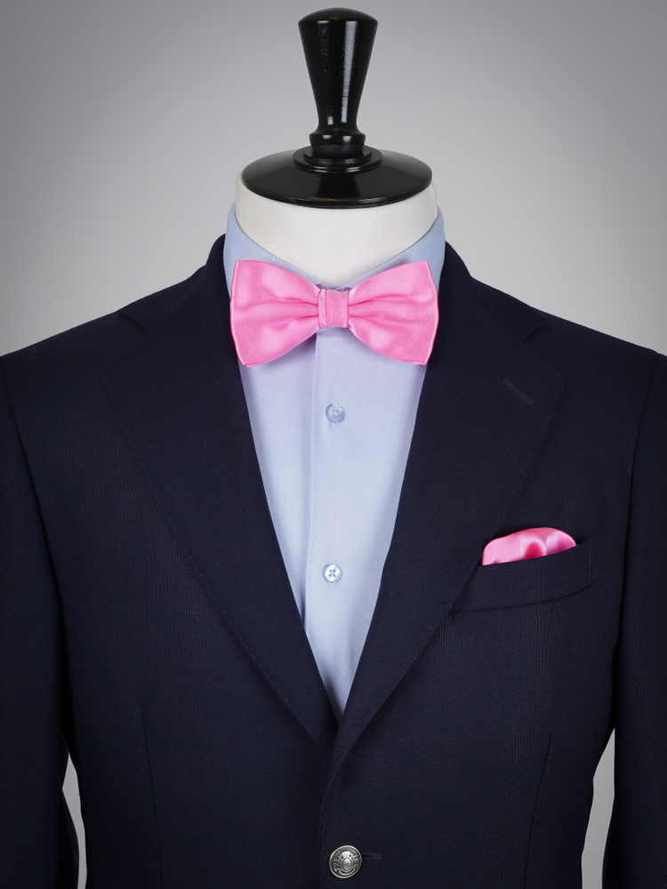 Rosa Fliege & Einstecktuch