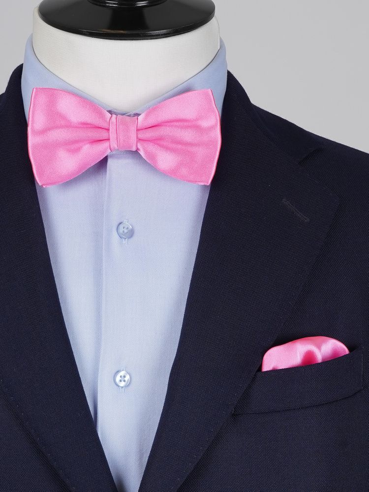 Rosa Fliege & Einstecktuch